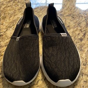 Adidas memory foam slip ons